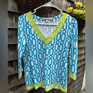 Barbara Gerwit 3/4 sleeve top size M